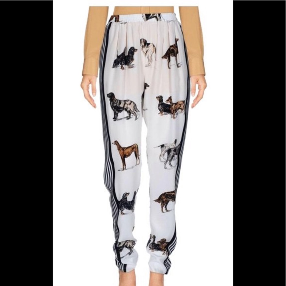 Stella McCartney- ivory casual pants